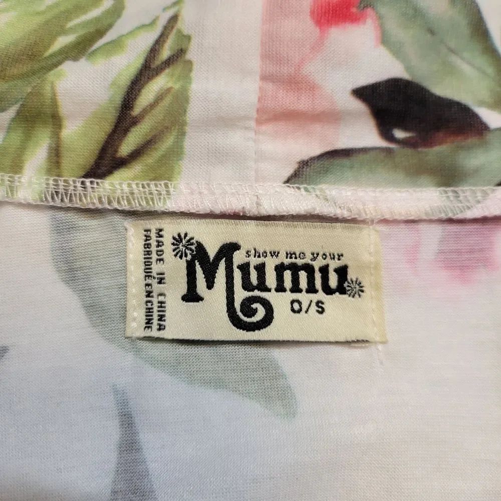Show Me Your MuMu Floral Robe - Pink and Green - Picture 6 of 8